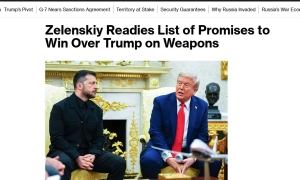 Zełenski prosi Trumpa o broń na warunkach wzajemnej korzyści – Bloomberg