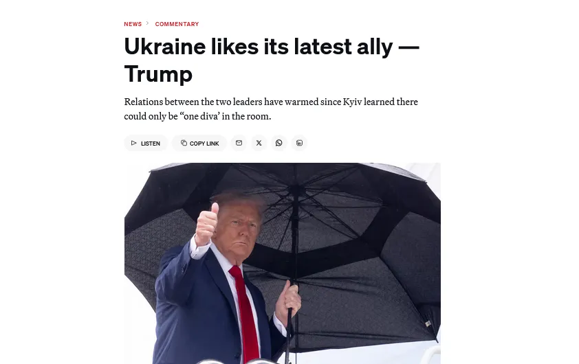 Трампу потрібен був час, щоб зрозуміти, ким насправді є путін – Politico