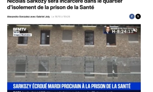 Były prezydent Francji Sarkozy trafi do więzienia 21 października