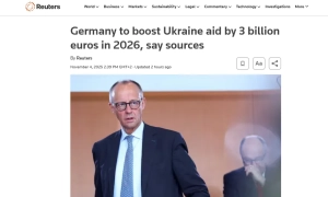 Президент Німеччини закликав Китай тиснути на росію для закінчення війни