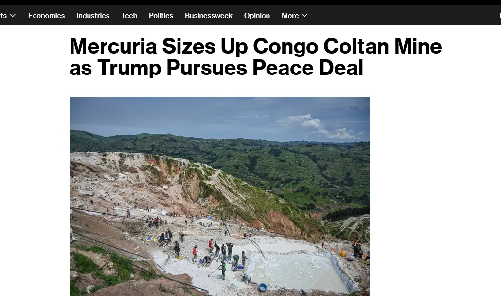 Ще одна країна пропонує Трампу копалини за допомогу в припиненні війни – Bloomberg