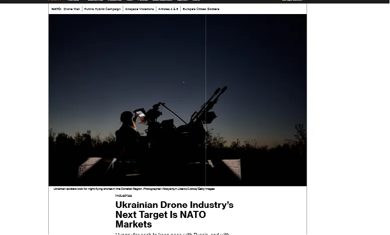 Україна стала світовим лідером у виробництві дронів, випереджаючи більшість країн НАТО – Bloomberg
