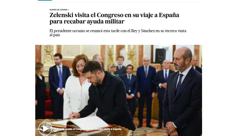 Іспанія виділить мільярд євро на закупівлю американської зброї для України