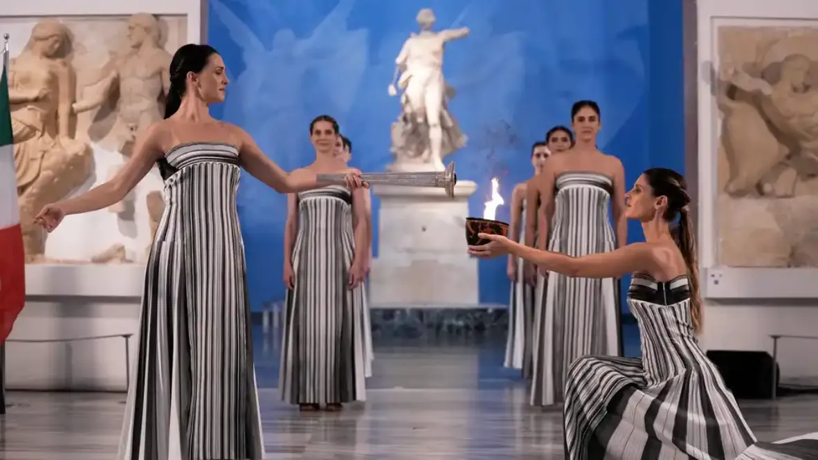 У Греції запалили вогонь зимової Олімпіади – відео