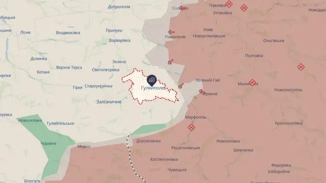 У ЗСУ пояснили, чому обвалився фронт під Гуляйполем