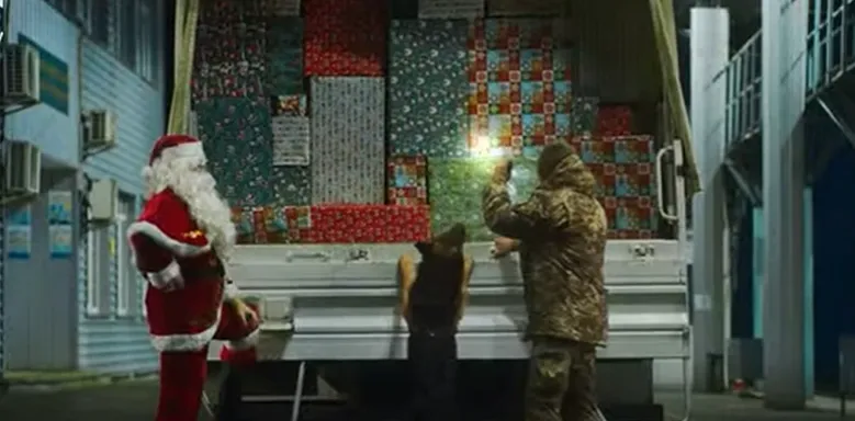 ДПСУ привітала українців із 2026 роком відео про Санту, який привіз гарантії безпеки