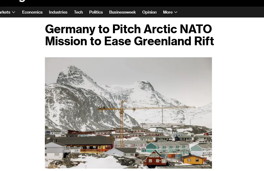 Німеччина запропонувала надіслати війська на захист Гренландії – Bloomberg