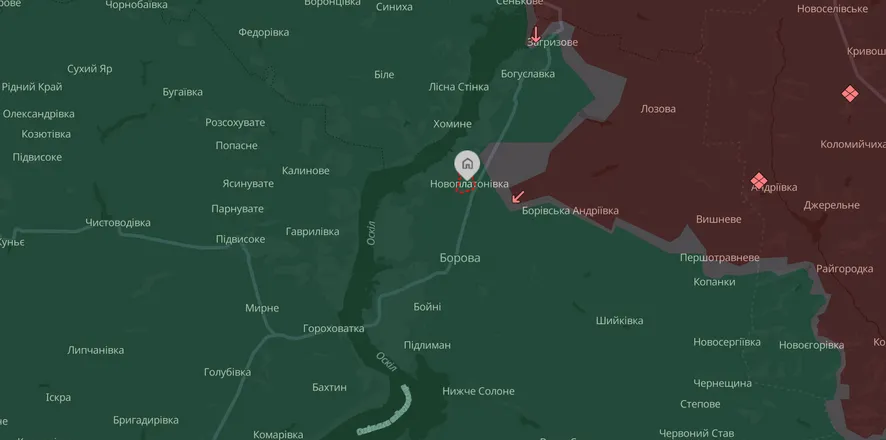 В РНБО спростували російський фейк про захоплення Новоплатонівки на Харківщині