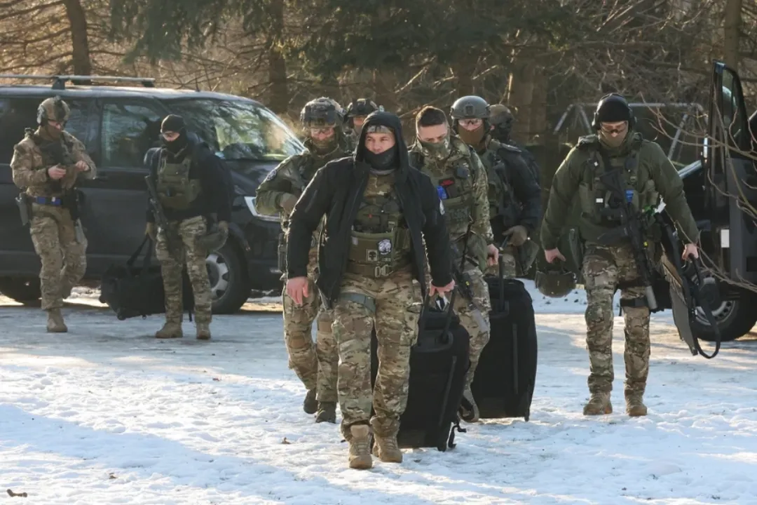 W Polsce kontrterroryści zatrzymali czterech Gruzinów na wniosek Litwy