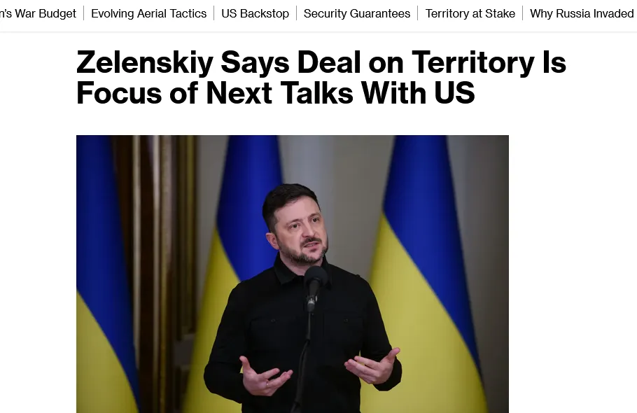 Wołodymyr Zełenski skrytykował amerykański plan dotyczący Donbasu