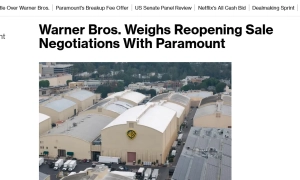 Paramount посилила пропозицію щодо купівлі Warner Bros для боротьби з Netflix