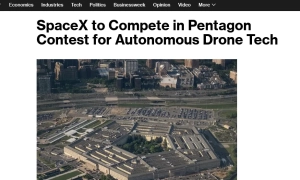 Компанії Маска розробляють голосове керування роями дронів для Пентагону