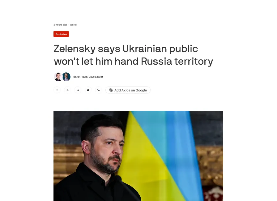 Zełenski polecił zespołowi w Genewie uzgodnić spotkanie z putinem