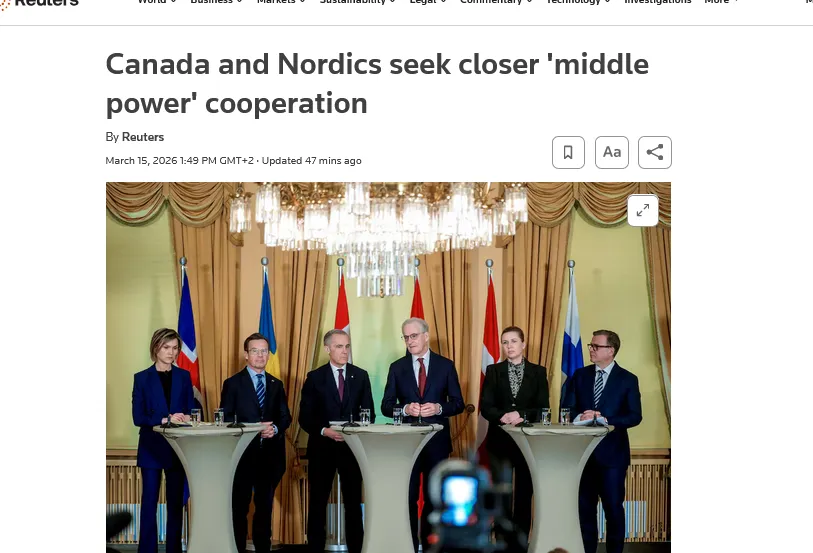 Канада та країни Північної Європи об’єднують оборонні закупівлі для зменшення залежності від США