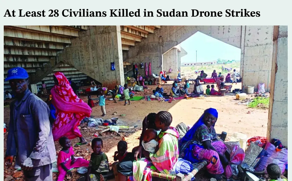 Війна у Судані вступила у нову фазу через масовані удари дронами – AFP