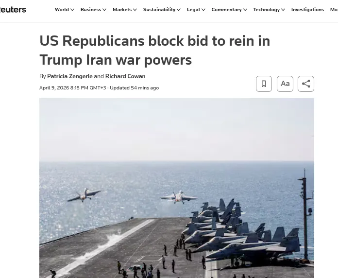 Конгрес не зміг обмежити військові повноваження президента США щодо Ірану