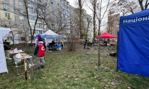 Опубліковано кадри наслідків пожежі в костелі Святого Миколая в Києві