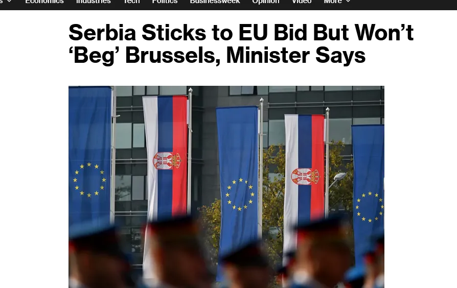 Сербия хочет, но не собирается «умолять» о членстве в ЕС – глава МИД