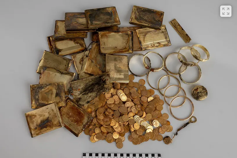 У горах Чехії туристи знайшли скриню із золотом – фото