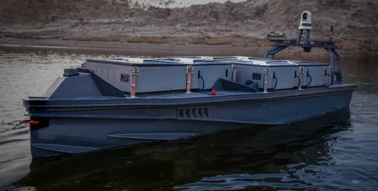 CБС вперше у світі збили iахед перехоплювачем із надводного дрона – відео