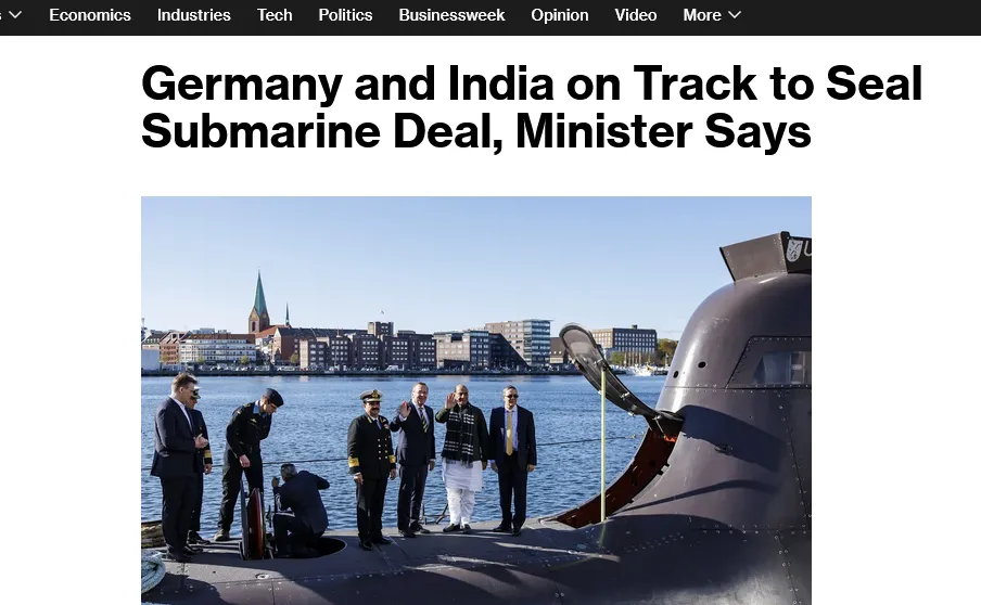 Німеччина та Індія укладуть рекордну оборонну угоду на 8 мільярдів доларів