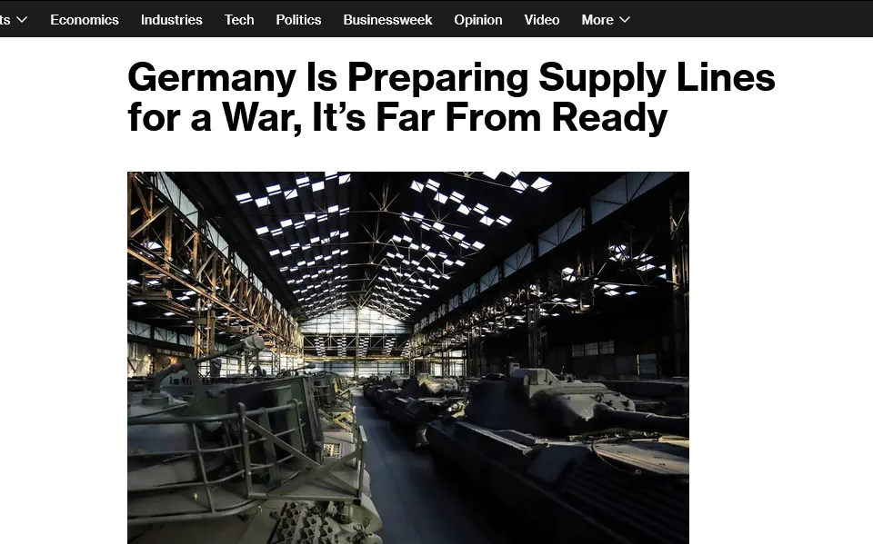 Німеччина готує свій найбільший порт до війни з рф – Bloomberg