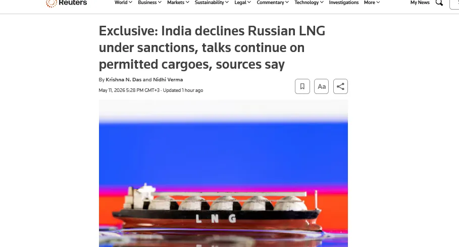 It has become clear why India turned down Russian gas – Reuters