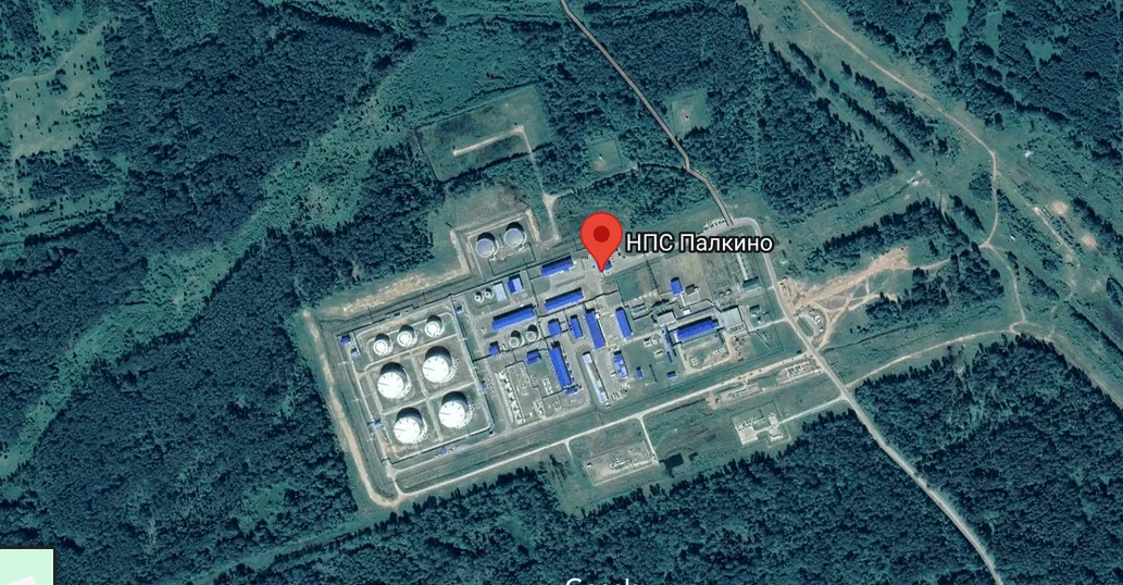 ССО спільно з рухом Черная искра уразили нафтоперекачувальну станцію Палкіно в рф