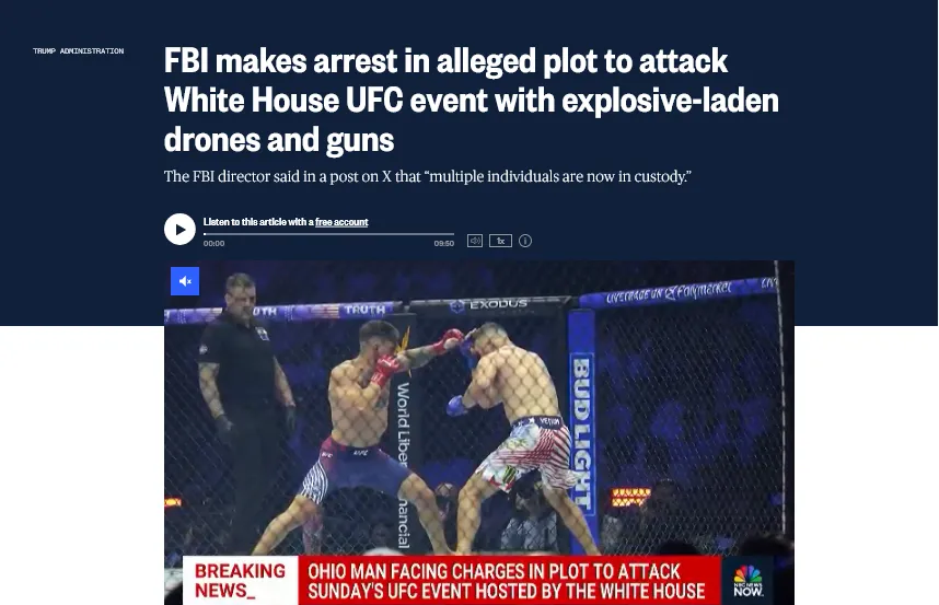 The FBI has revealed details of the plot to assassinate Trump on his birthday