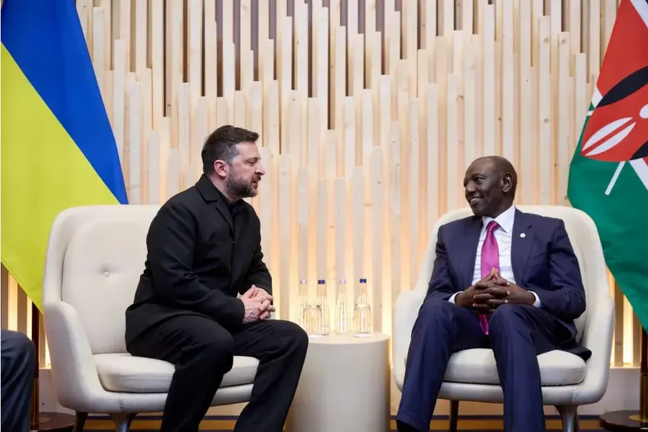 Zelenskyy Discussed Food Security and Partnership with the President of Kenya