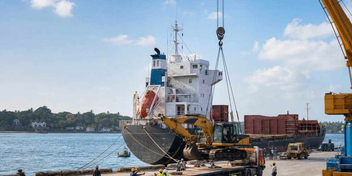 Do Lamu przypłynął statek ze 154 sztukami sprzętu dla rafinerii Dangote — Nation Kenya