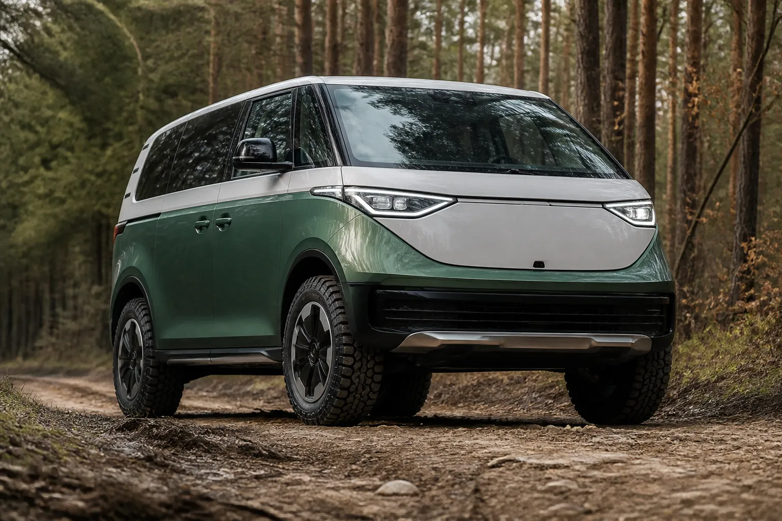 Seikel has unveiled an off-road kit for the Volkswagen ID. Buzz
