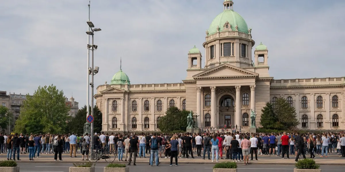 Prognoza daje Studenckiej Liście w Serbii 141 mandatów — The Guardian