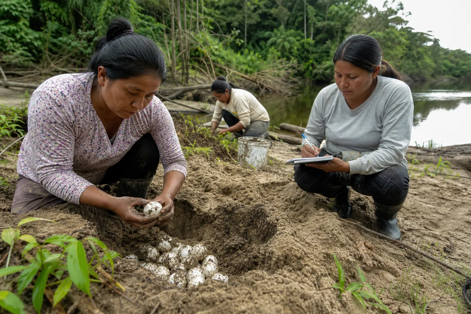 Siekopai women help restore turtle population in the Amazon — Mongabay