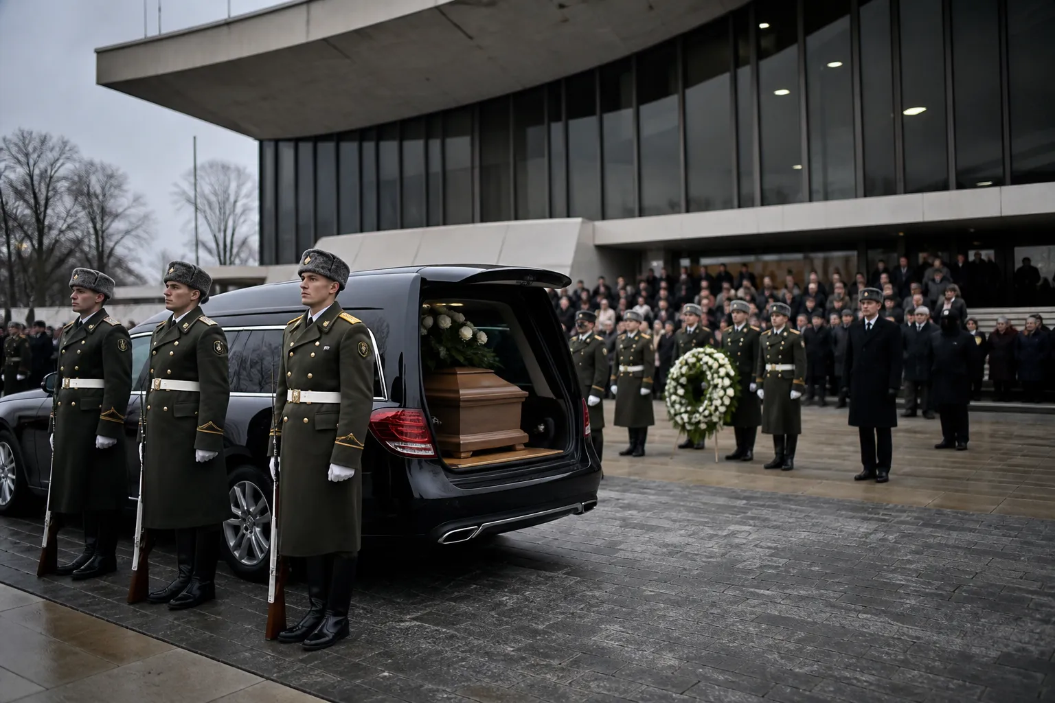 Екс-прем’єра Естонії Сііма Калласа проводжають з державними почестями