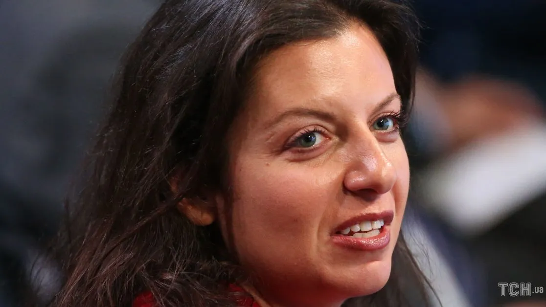 FT внесло Симоньян до списку «найвпливовіших» людей 2025 року