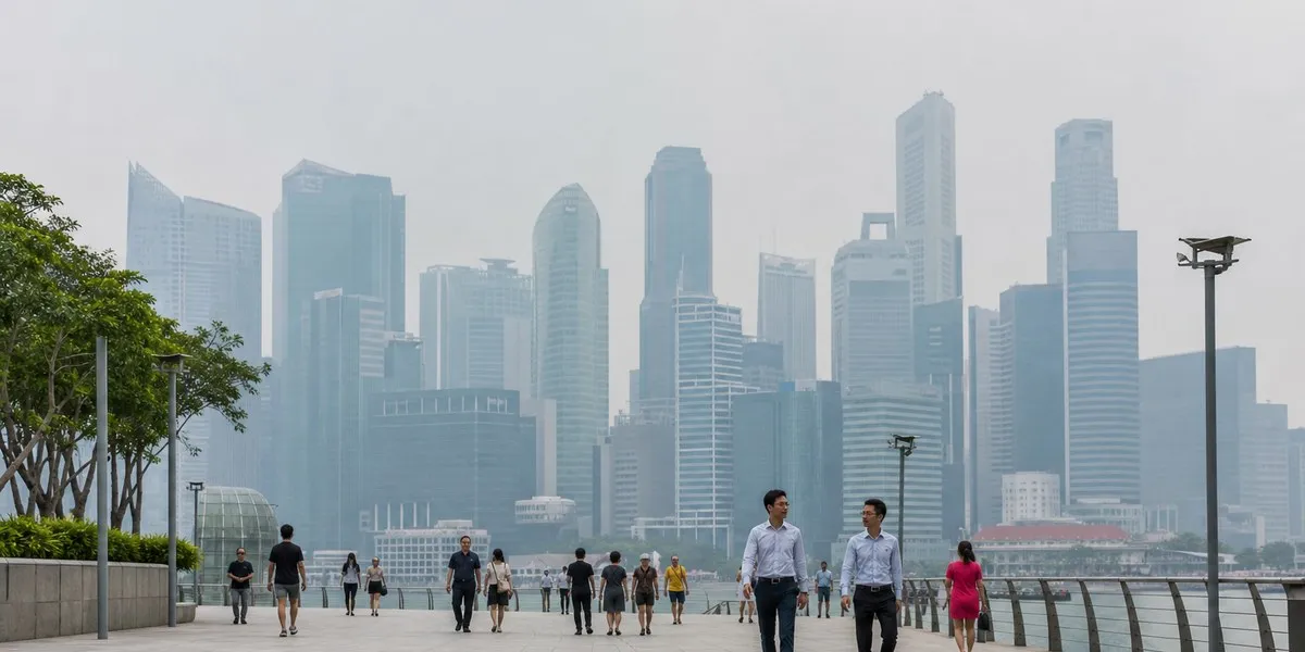 新加坡两个地区的空气质量被认定为不健康——Channel NewsAsia