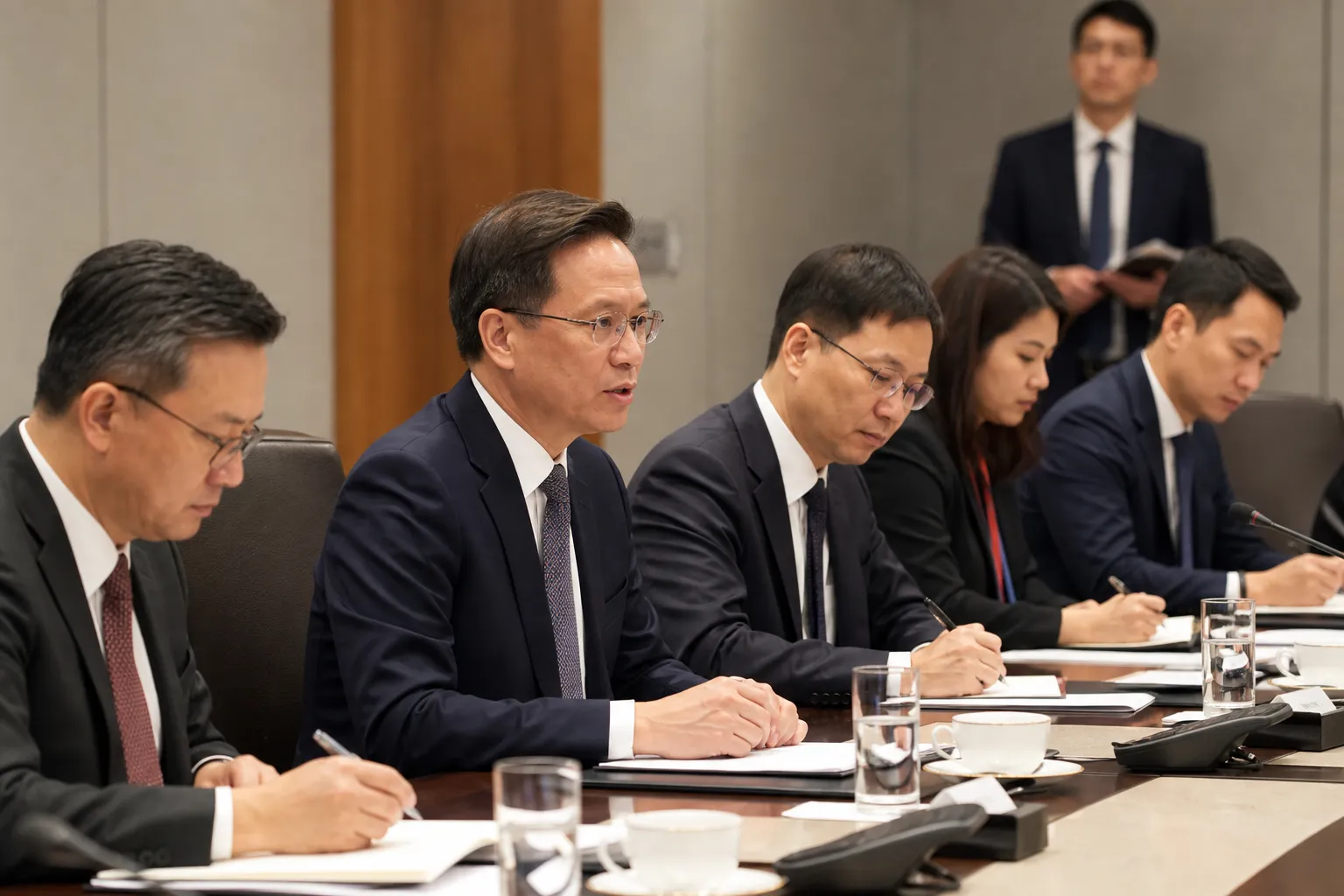 新加坡代表团考察韩国数字人事系统