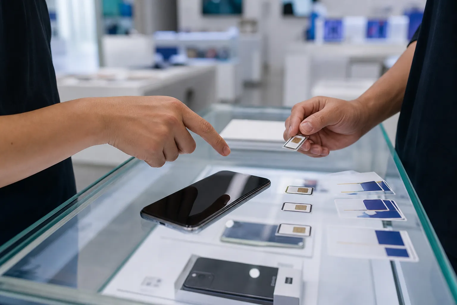 Two mobile phone shop employees detained in Singapore in Singpass case