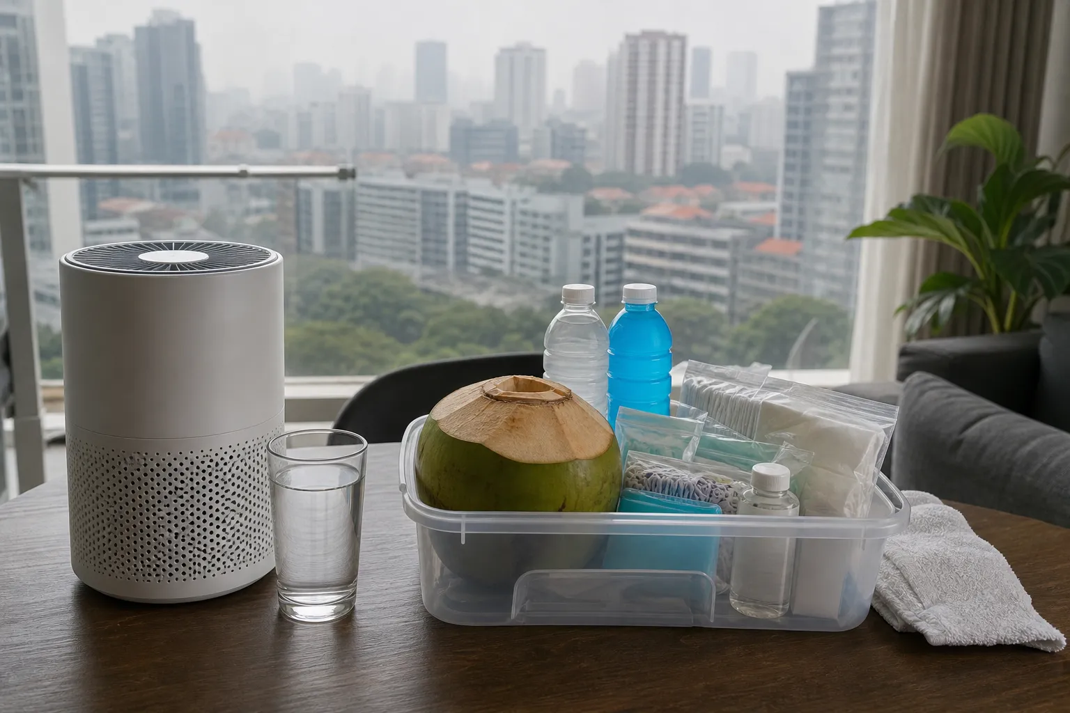 Singapore Red Cross to expand aid amid heat and haze