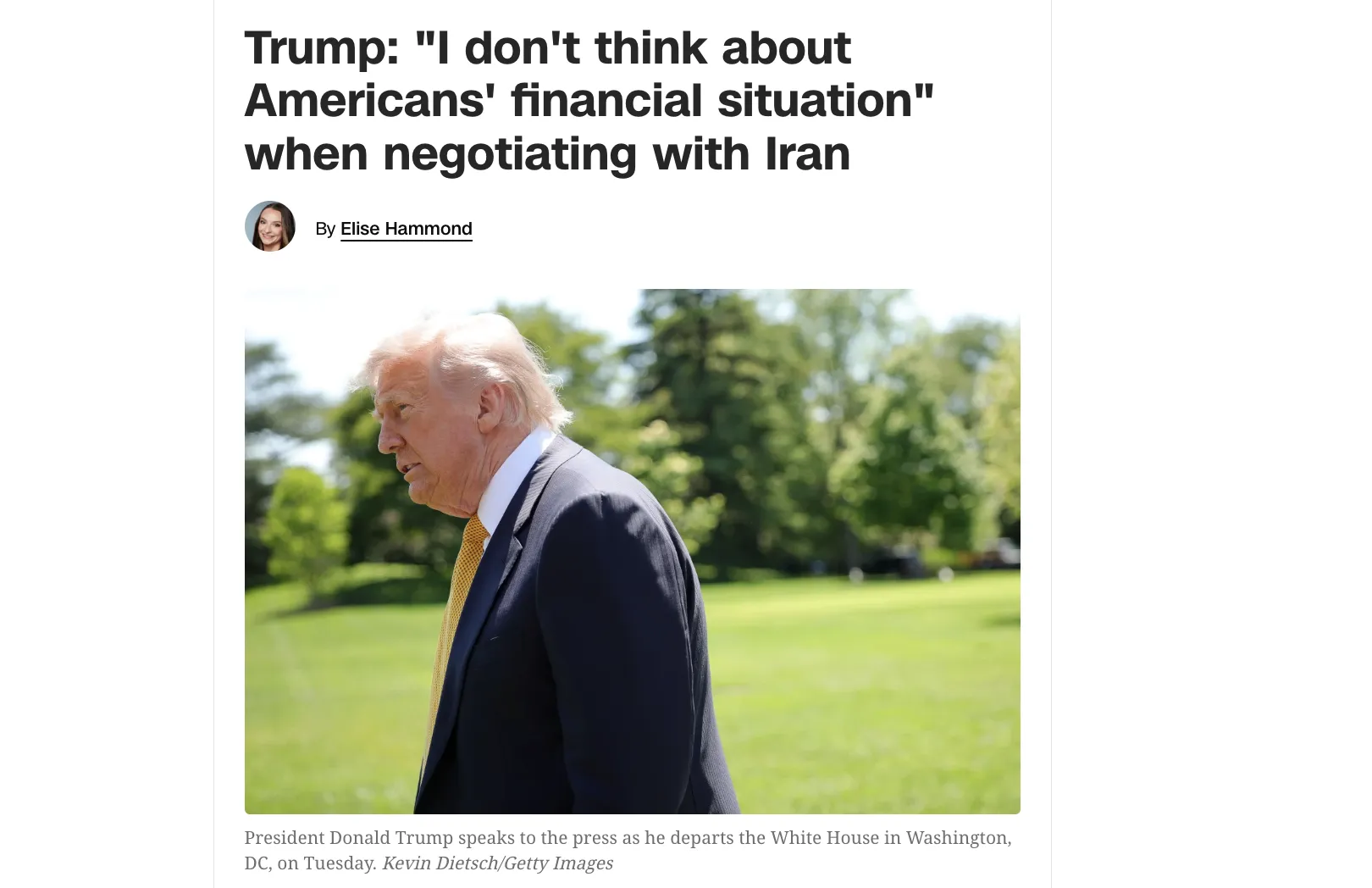 Трамп заявив про заплановану розмову із Сі Цзіньпіном щодо Ірану – CNN