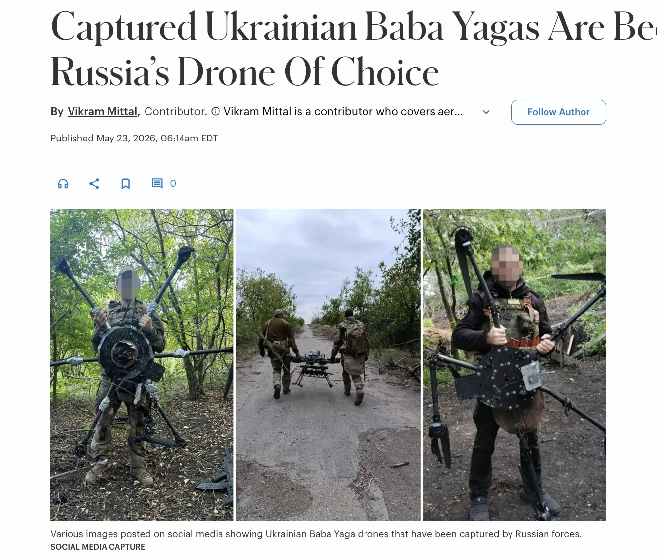 Russia's most effective drone turned out to be of Ukrainian origin — Forbes