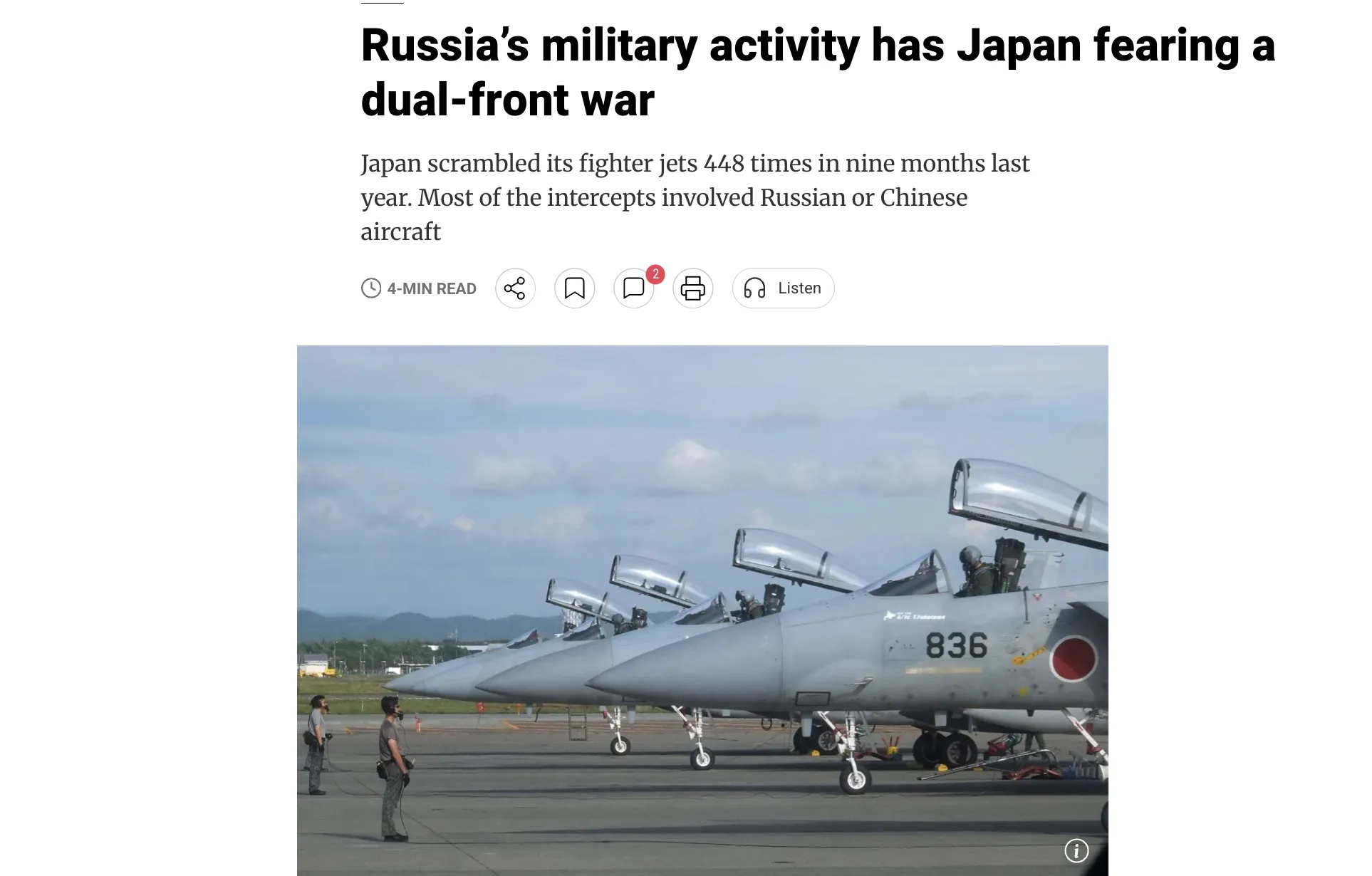 Japan is bolstering its defenses in response to Russia's activities – South China Morning Post