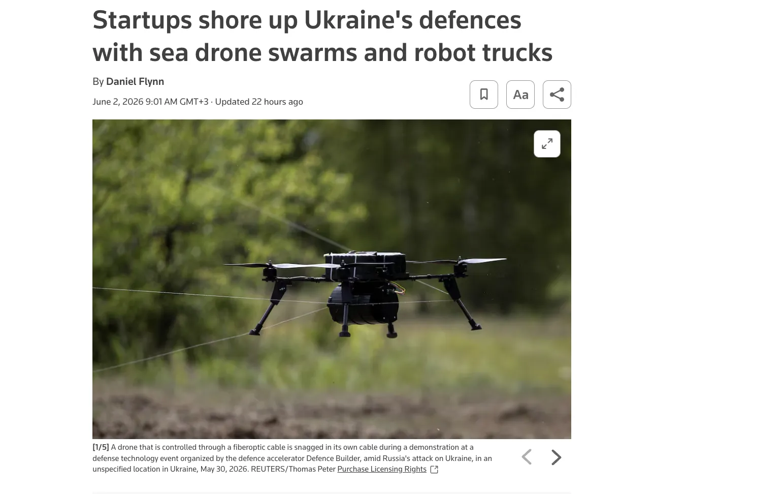 Україна створює морський щит із дронів та роботів – Reuters
