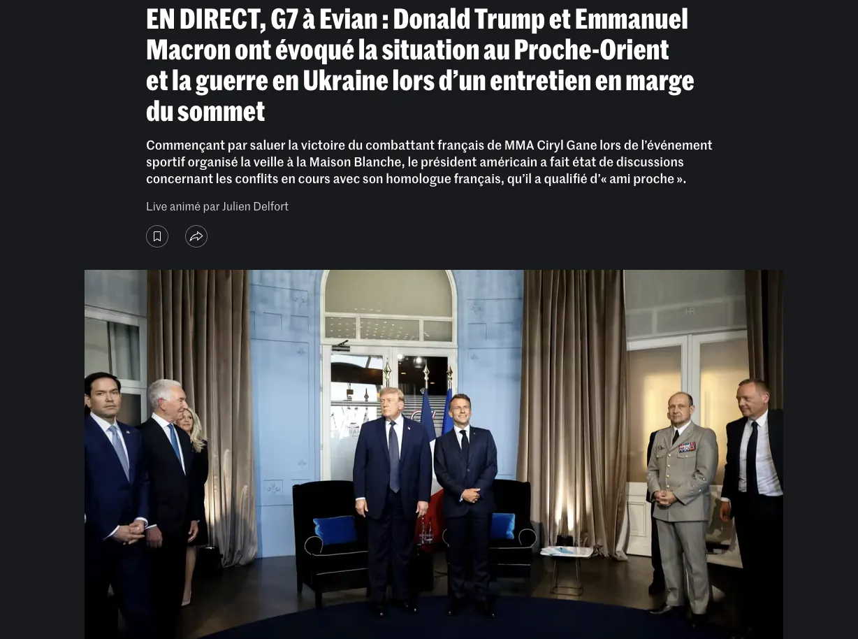 Трамп прибыл во Францию на саммит G7 – Le Monde