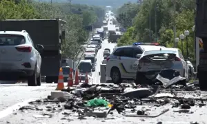 Під Вінницею зіткнулися сім авто, є постраждалі