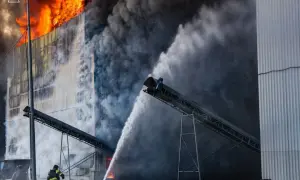 Повітряні сили показали роботу ППО під час відбиття комбінованої атаки рф