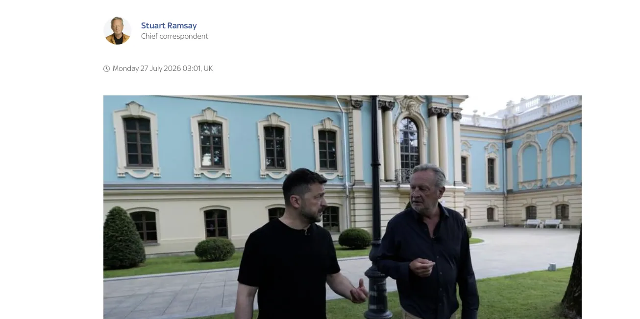 Зеленський пояснив, чому Федорова звільнили з посади міністра оборони — Sky News