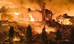 Розвідка Британії вважає, що аеродром в Сольцях атакували з території рф