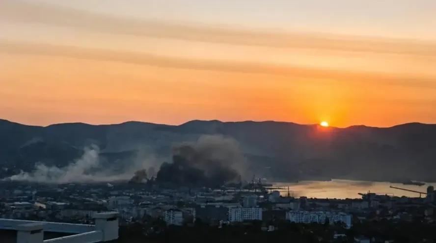 A state of emergency has been declared in Novorossiysk following a massive drone attack